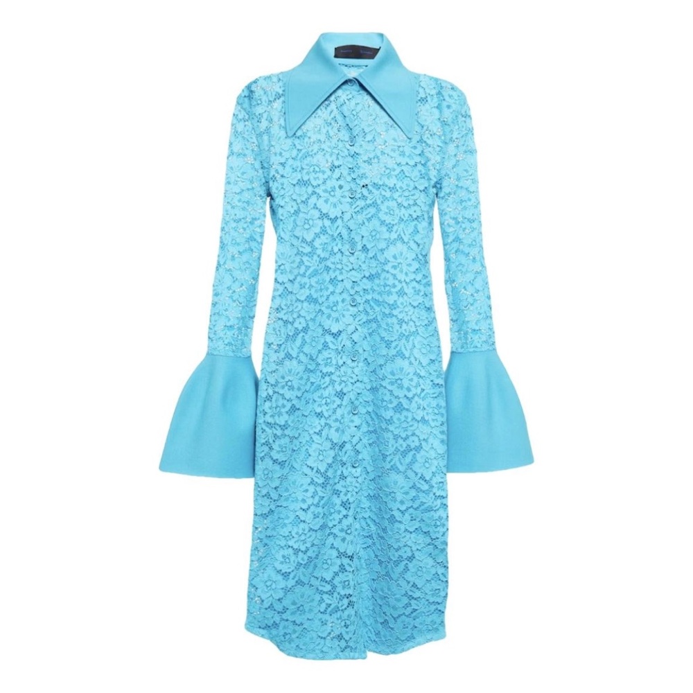 NWOT Proenza Schouler Stretch Lace Shirt Dress Size 0